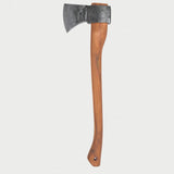 esker camp axe with wooden handle, without leather mask.