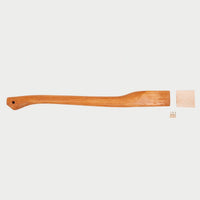 esker camp replacement handle, with mounting hardware, on a grey background