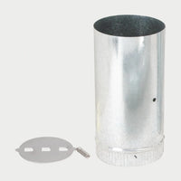 esker damper, with damper sleeve, on an isolated background