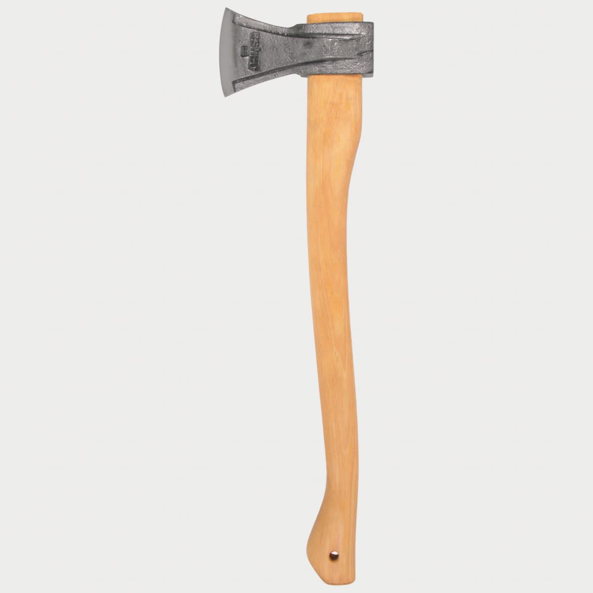 esker splitting axe, no mask, on an isolated background